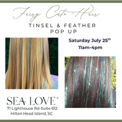 Fairy Hair, Tinsel & Feather Pop-Up